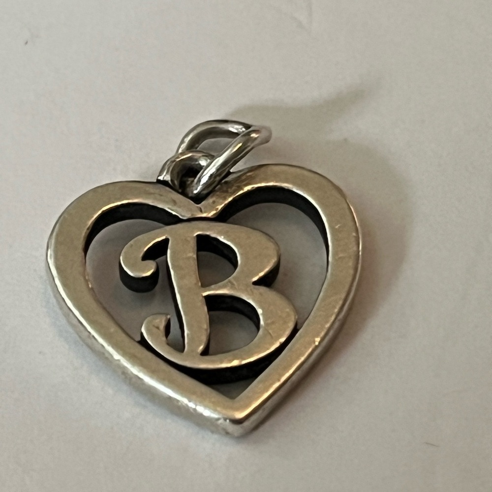 Cute!! Letter “B” heart charm